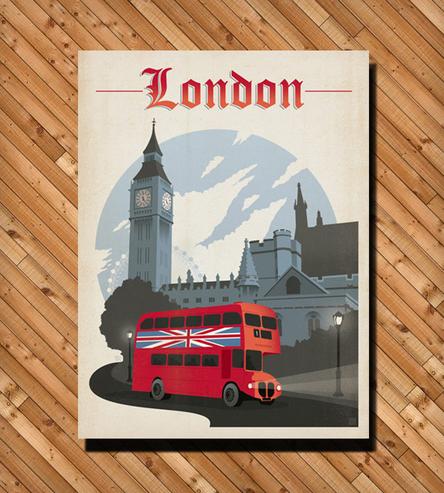 London-Print